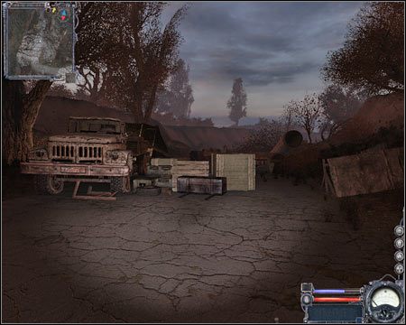 Po powrocie ze strefy Magazyny Wojskowe (trzecia wizyta) - Questy (cz.5) | Czerwony Las | Stalker Czyste Niebo - S.T.A.L.K.E.R.: Czyste Niebo - poradnik do gry