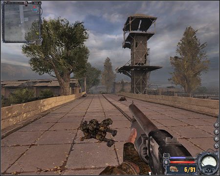 7) Bagna - Miejsca tego nie musisz dokładniej badać - Mapa szczegółowa (cz.3) | Magazyny Wojskowe | Stalker Czyste Niebo - S.T.A.L.K.E.R.: Czyste Niebo - poradnik do gry