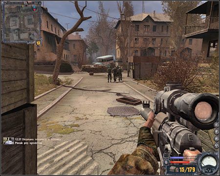 5) Główny plac - To bez wątpienia najbardziej niebezpieczny sektor Limańska - Mapa szczegółowa (cz.2) | Limańsk | Stalker Czyste Niebo - S.T.A.L.K.E.R.: Czyste Niebo - poradnik do gry