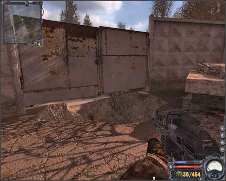 12) Wieża - Wewnątrz wieży znajduje się snajper - Mapa szczegółowa (cz.3) | Limańsk | Stalker Czyste Niebo - S.T.A.L.K.E.R.: Czyste Niebo - poradnik do gry