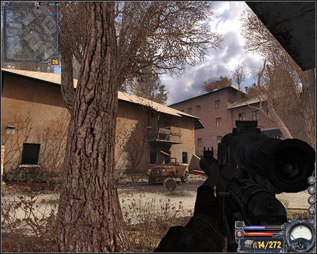 Oddziały Monolitu znajdują się za rogiem, przy czym w międzyczasie do akcji powinni wkroczyć żołnierze Czystego Nieba, co znacznie ułatwi ich eliminację - Questy (cz.1) | Limańsk | Stalker Czyste Niebo - S.T.A.L.K.E.R.: Czyste Niebo - poradnik do gry