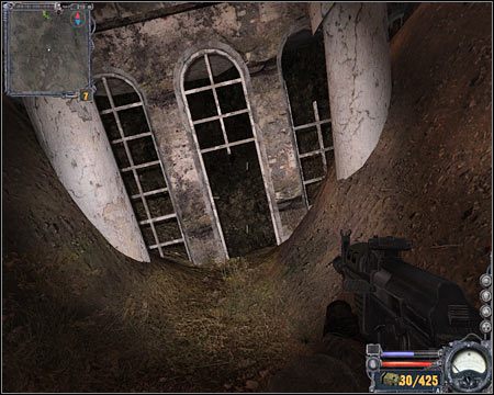 Podążaj jedyną możliwą ścieżką, aż dotrzesz do schodów - Questy (cz.1) | Szpital | Stalker Czyste Niebo - S.T.A.L.K.E.R.: Czyste Niebo - poradnik do gry