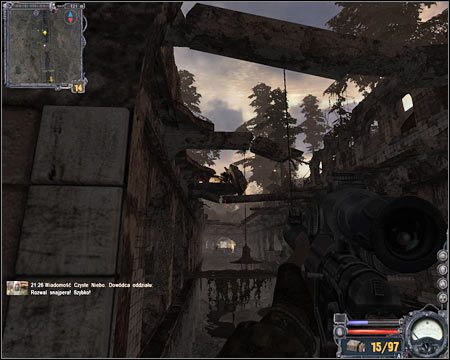 Powróć na mostek, z którego korzystałeś chwilę wcześniej - Questy (cz.2) | Szpital | Stalker Czyste Niebo - S.T.A.L.K.E.R.: Czyste Niebo - poradnik do gry