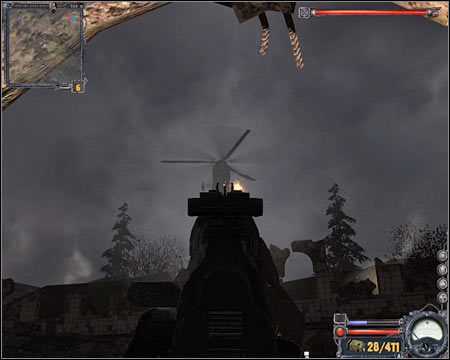 Równolegle eliminuj żołnierzy Monolitu, aczkolwiek jest to sprawa małej wagi - Questy (cz.2) | Szpital | Stalker Czyste Niebo - S.T.A.L.K.E.R.: Czyste Niebo - poradnik do gry