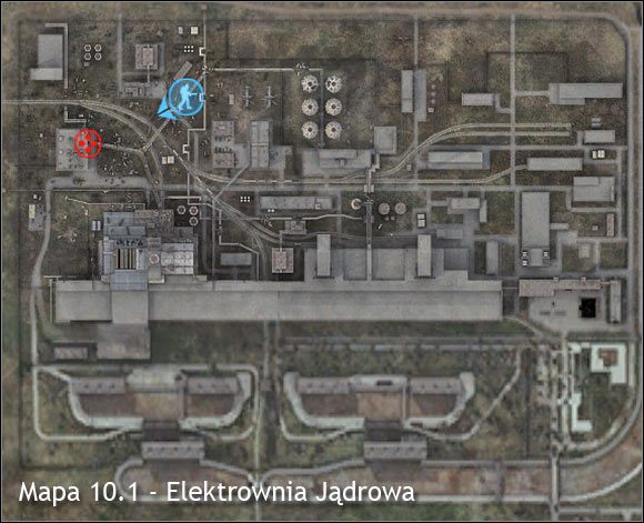 Uwaga - Mapa okolicy | Elektrownia Jądrowa | Stalker Czyste Niebo - S.T.A.L.K.E.R.: Czyste Niebo - poradnik do gry