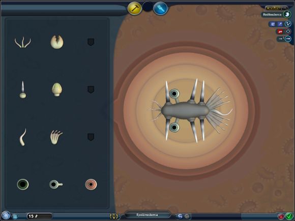 1 - Obrona i ucieczka | Faza komórki | Spore - Spore - poradnik do gry