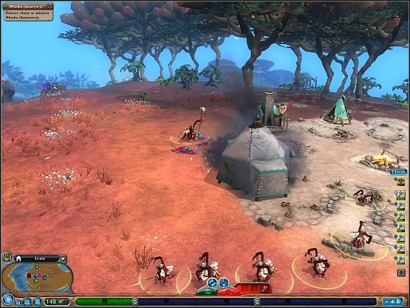 Staraj się zawsze posyłać do walki wodza - Walka | Faza plemienia | Spore - Spore - poradnik do gry