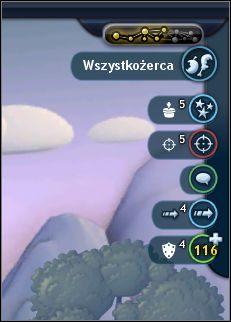 Nowe elementy do kreatora można dodawać poprzez podbijanie innych wiosek lub zaprzyjaźnianie się z nimi - Kreowanie plemienia | Faza plemienia | Spore - Spore - poradnik do gry