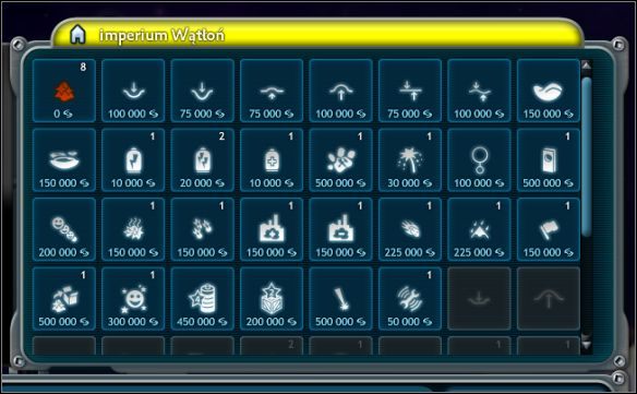 Nie wszystkie elementy odblokowane są od razu - Handel | Faza kosmosu | Spore - Spore - poradnik do gry