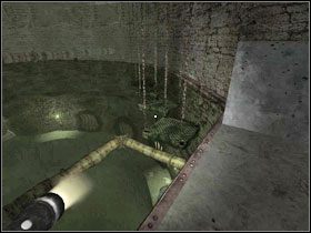Na górze czeka na Ciebie kolejna świecąca metalowa kula #1 - Level 04 - Sewer - Penumbra: Requiem - poradnik do gry