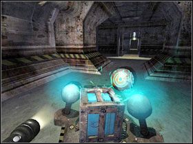 Turlaj kulę przed siebie, a następnie w korytarz po lewej - Level 06 - Power Station - Penumbra: Requiem - poradnik do gry
