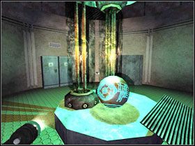 W zamian otrzymasz ostatnią już świecącą metalową kulę #1 - Level 06 - Power Station - Penumbra: Requiem - poradnik do gry