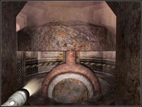 Dotrzesz do pomieszczenia, w którym znajdziesz świecącą metalową kulę #1 - Level 07 - The Engine - Penumbra: Requiem - poradnik do gry