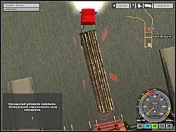 Parkowanie ładunku, gdy siedzisz w kabinie i korzystasz tylko z lusterek bocznych (konkretnie z lewego) jest znowu dla hardcorowych kierowców - Garść porad | Zagadnienia | Euro Truck Simulator - Euro Truck Simulator - poradnik do gry