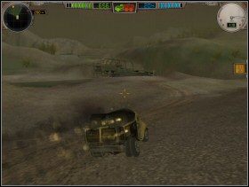 Gdy dojechałem do miasta Pescht, okazało się, że jest ono zamknięte, gdyż kontrolę nad okolicą przejęli bandyci - Prawdziwy ojciec | Przygoda | Hard Truck Apocalypse - Hard Truck: Apocalypse - poradnik do gry