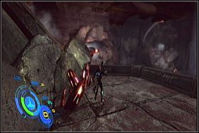 Po przejściu przez pierwsze dwie hale napotkasz w końcu pierwszych przeciwników - Misja 01 - Hall of Heroes (cz.1) | Solucja | Too Human - Too Human - poradnik do gry