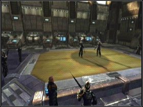 W warsztacie znajdziesz też strzelnicę i miejsce, w którym możesz wypróbować działanie swojej nowej broni - Aesir | Solucja | Too Human - Too Human - poradnik do gry