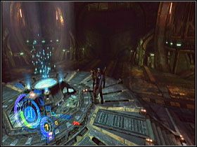 Kawałek dalej zobaczysz przepaść i znajdującą się pośrodku pomieszczenia studnię - Misja 03 - World Serpent (cz.1) | Solucja | Too Human - Too Human - poradnik do gry