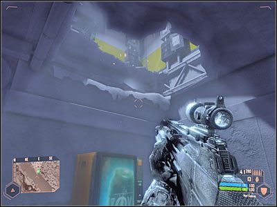 Udaj się teraz w prawo - Znalezienie drogi przez lotniskowiec | Misja 4 | Crysis Warhead - Crysis: Warhead - poradnik do gry