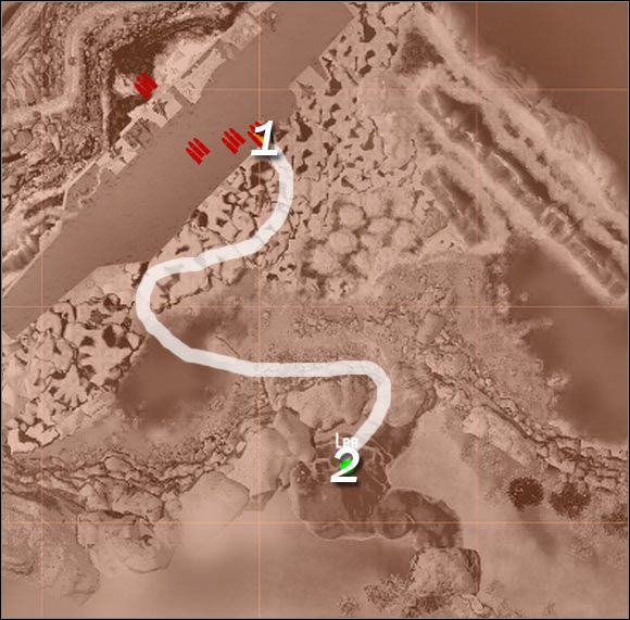 Oznaczenia - Pościg za pułkownikiem Lee #2 | Misja 4 | Crysis Warhead - Crysis: Warhead - poradnik do gry