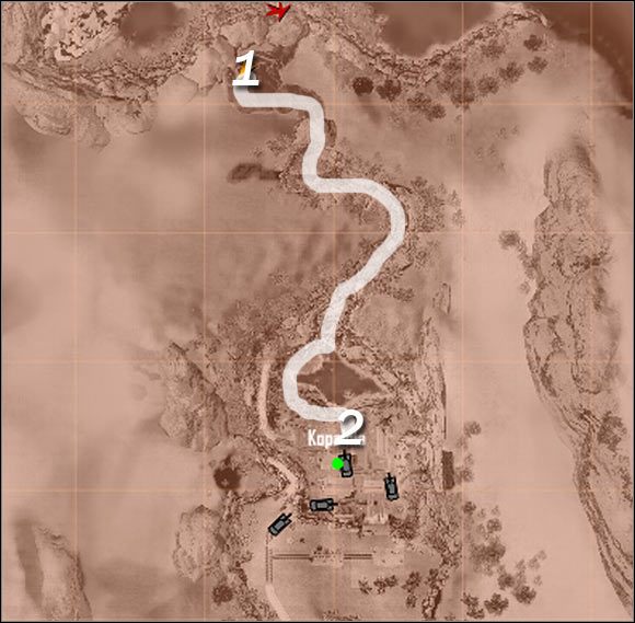 Oznaczenia - Dotarcie do kompleksu górniczego | Misja 4 | Crysis Warhead - Crysis: Warhead - poradnik do gry