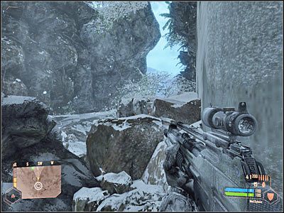 Ruszaj na południe, czyli w stronę widocznego w oddali kompleksu górniczego - Dotarcie do kompleksu górniczego | Misja 4 | Crysis Warhead - Crysis: Warhead - poradnik do gry