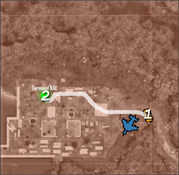 Oznaczenia - Uzyskanie dostępu do sieci taktycznej KAL | Misja 2 | Crysis Warhead - Crysis: Warhead - poradnik do gry