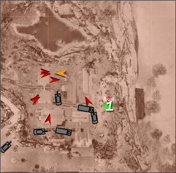 Oznaczenia - Dotarcie do oddziału Orzeł | Misja 4 | Crysis Warhead - Crysis: Warhead - poradnik do gry