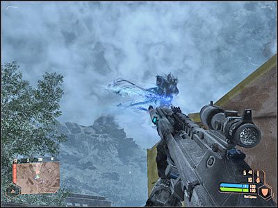 W międzyczasie zajmuj się eliminacją mniejszych kreatur - Obrona okupowanych pozycji | Misja 4 | Crysis Warhead - Crysis: Warhead - poradnik do gry