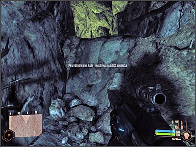Kontynuuj przeprawę, aż dotrzesz do większego pomieszczenia - Opuszczenie jaskiń | Misja 5 | Crysis Warhead - Crysis: Warhead - poradnik do gry