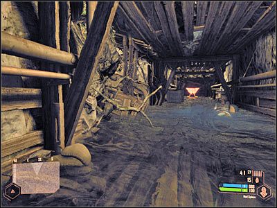 Kolejni przeciwnicy kryją się dosłownie za rogiem, po prawej stronie - Znalezienie terminalu załadunkowego (1) | Misja 5 | Crysis Warhead - Crysis: Warhead - poradnik do gry