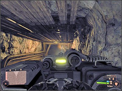 Na górze znajduje się kolejny posterunek, aczkolwiek na szczęście nie jest on przez nikogo pilnowany - Znalezienie terminalu załadunkowego (1) | Misja 5 | Crysis Warhead - Crysis: Warhead - poradnik do gry