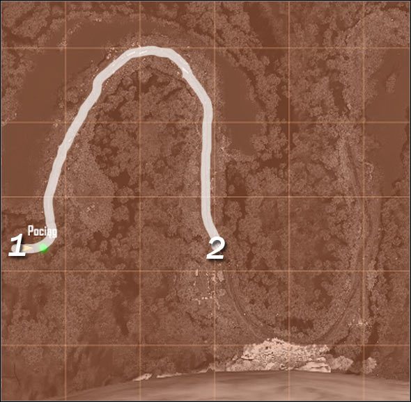 Oznaczenia - Pozostawanie w zasięgu pociągu #1 | Misja 6 | Crysis Warhead - Crysis: Warhead - poradnik do gry