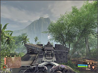 Ostrzał śmigłowca nie może jednak potrwać zbyt długo, gdyż w międzyczasie na mapie będą pojawiały się inne jednostki wroga - Pozostawanie w zasięgu pociągu #1 | Misja 6 | Crysis Warhead - Crysis: Warhead - poradnik do gry