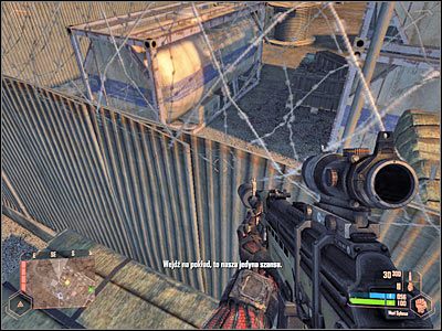 Musisz wejść do oznaczonego przez grę magazynu - Wejście na pokład okrętu podwodnego | Misja 2 | Crysis Warhead - Crysis: Warhead - poradnik do gry