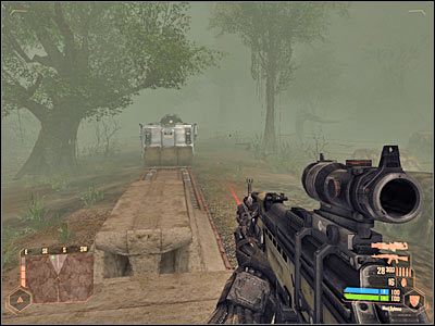 Po dotarciu na miejsce zeskocz na ziemię - Pozostawanie w zasięgu pociągu #3 | Misja 6 | Crysis Warhead - Crysis: Warhead - poradnik do gry