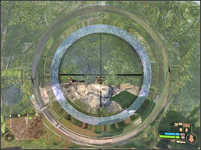 Kawałek dalej na planszy pojawi się natomiast łazik, którym wypadałoby się już zająć (screen) - Dotarcie do lotniska | Misja 7 | Crysis Warhead - Crysis: Warhead - poradnik do gry