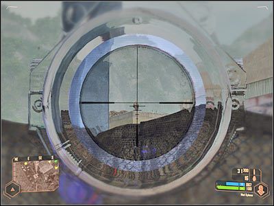 Proponuję udać się teraz do składziku, który wysunięty jest najbardziej na północ - Odnalezienie i zabezpieczenie kontenera | Misja 7 | Crysis Warhead - Crysis: Warhead - poradnik do gry