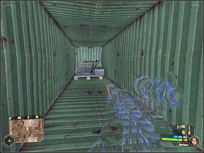 Na koniec skieruj się do swojego głównego celu - Odnalezienie i zabezpieczenie kontenera | Misja 7 | Crysis Warhead - Crysis: Warhead - poradnik do gry