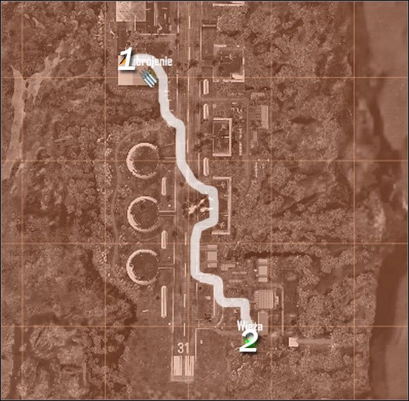 Oznaczenia - Nawiązanie łączności z samolotem | Misja 7 | Crysis Warhead - Crysis: Warhead - poradnik do gry