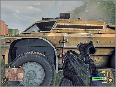 Przed Tobą dosyć wymagający przerywnik - Nawiązanie łączności z samolotem | Misja 7 | Crysis Warhead - Crysis: Warhead - poradnik do gry
