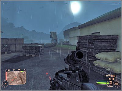 Jeżeli się pośpieszyłeś, maszyna nie powinna być mocno zniszczona - Pozyskanie eksperymentalnej broni | Misja 7 | Crysis Warhead - Crysis: Warhead - poradnik do gry