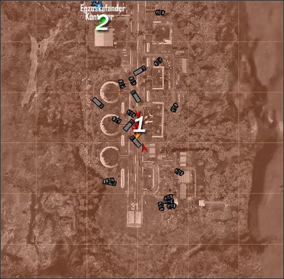 Oznaczenia - Zniszczenie egzoskafandra | Misja 7 | Crysis Warhead - Crysis: Warhead - poradnik do gry