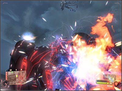 Wymienione wyżej czynności powtarzaj tak długo, aż uda Ci się ukatrupić bestię (screen) - Zniszczenie egzoskafandra | Misja 7 | Crysis Warhead - Crysis: Warhead - poradnik do gry