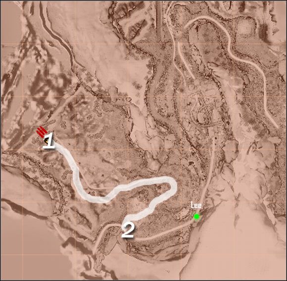 Oznaczenia - Pościg za pułkownikiem Lee #1 | Misja 3 | Crysis Warhead - Crysis: Warhead - poradnik do gry