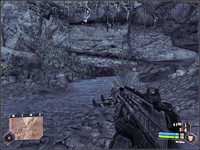 Zignoruj wrak rozbitego myśliwca, gdyż nic tu nie zdziałasz - Oddalenie się od miejsca katastrofy | Misja 1 | Crysis Warhead - Crysis: Warhead - poradnik do gry