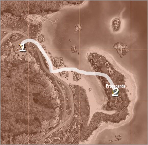 Oznaczenia - Zniszczenie stacji propagandowej | Misja 1 | Crysis Warhead - Crysis: Warhead - poradnik do gry