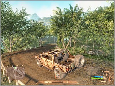 Docelowo powinieneś dotrzeć do pokazanego na screenie skrzyżowania - Dotarcie do kurortu | Misja 1 | Crysis Warhead - Crysis: Warhead - poradnik do gry