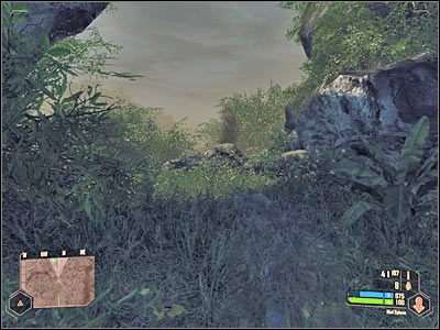 Do miejsca katastrofy możesz zbliżyć się z kilku różnych stron - Zabezpieczenie kamery | Misja 2 | Crysis Warhead - Crysis: Warhead - poradnik do gry