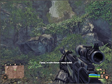 Po dotarciu do miejsca, w którym znajdował się ONeill (2 na mapie), musisz za nim biec - Spotkanie z ONeillem | Misja 2 | Crysis Warhead - Crysis: Warhead - poradnik do gry